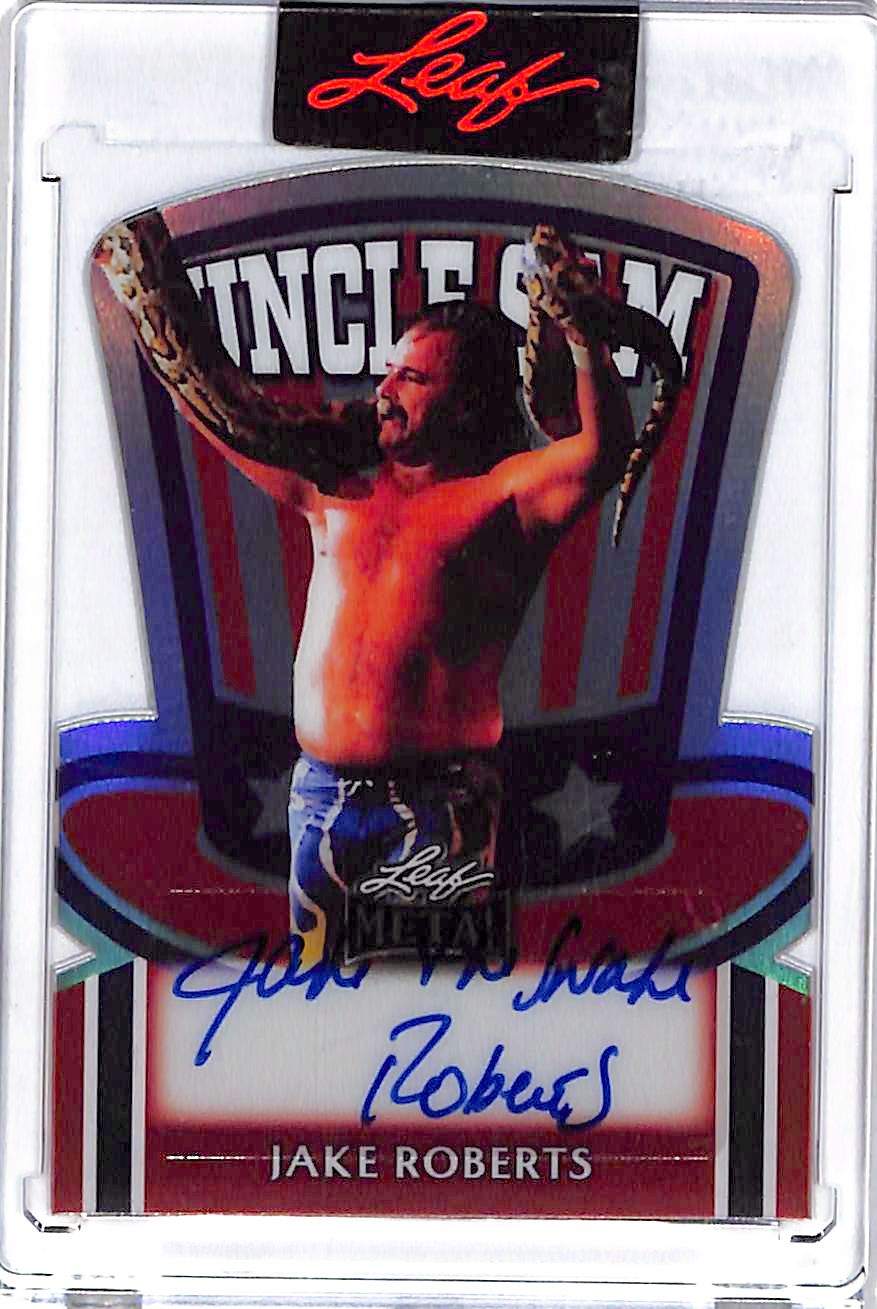2025 Leaf Metal Jake Roberts Uncle Sam Auto Autograph 1/1