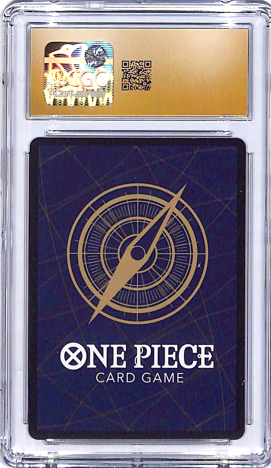 One Piece Japanese Promotional Card 3rd Anniversary Treasure Camp OP07 Monkey D Luffy 033 CGC 10 Pristine