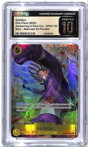 One Piece Awakening of New Era Gedatsu OP05 Alternate Art 102 CGC 10 Pristine