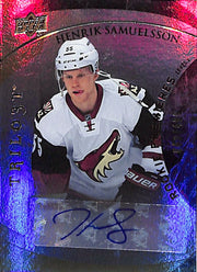 2015-16 Trilogy Henrik Samuelsson Auto Autograph Rookie RC Premiers /499