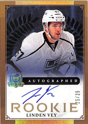 2013-14 Upper Deck The Cup Linden Vey Auto Autograph Gold Spectrum /25 Kings