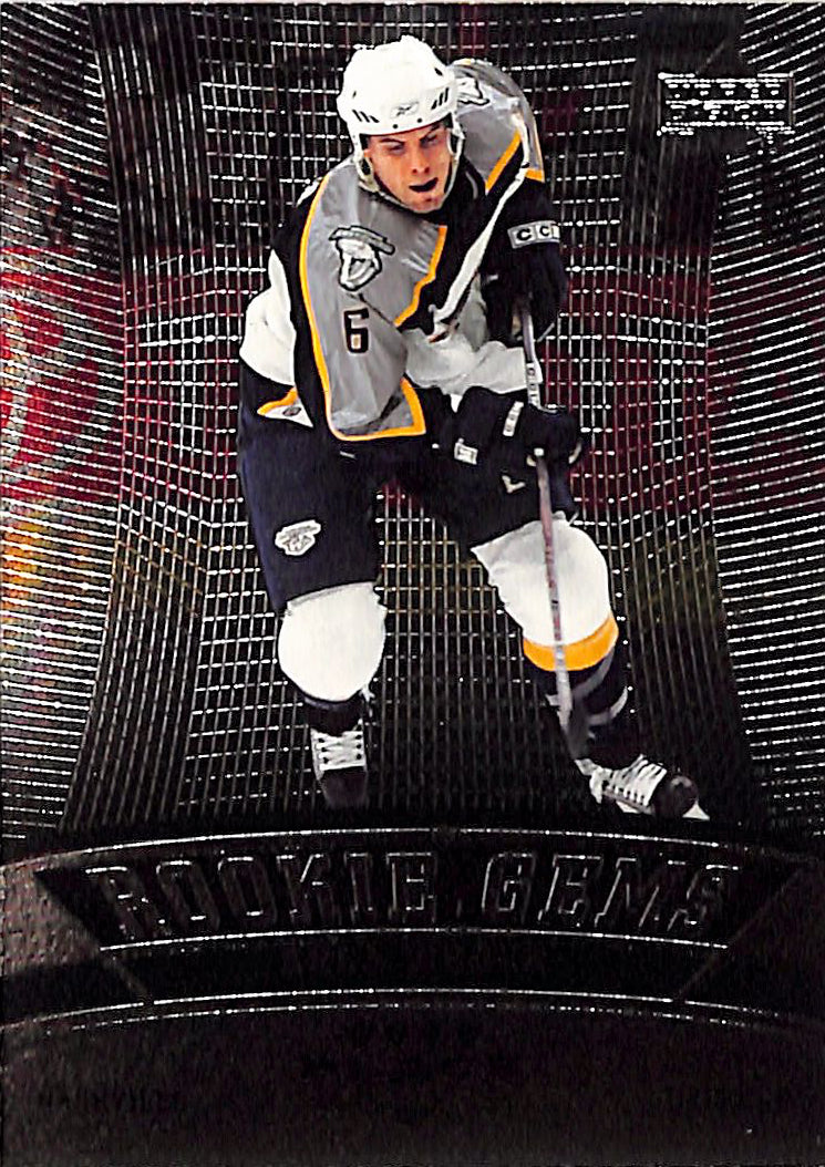 2006-07 Upper Deck Black Diamond Shea Weber Rookie Gems Quad