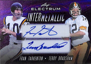 2024 Leaf Electrum Fran Tarkenton Terry Bradshaw Auto Autograph /7