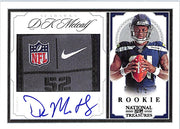 2019 National Treasures DK Metcalf Auto Autograph Rookie RC Tag Patch /5 Seahawks