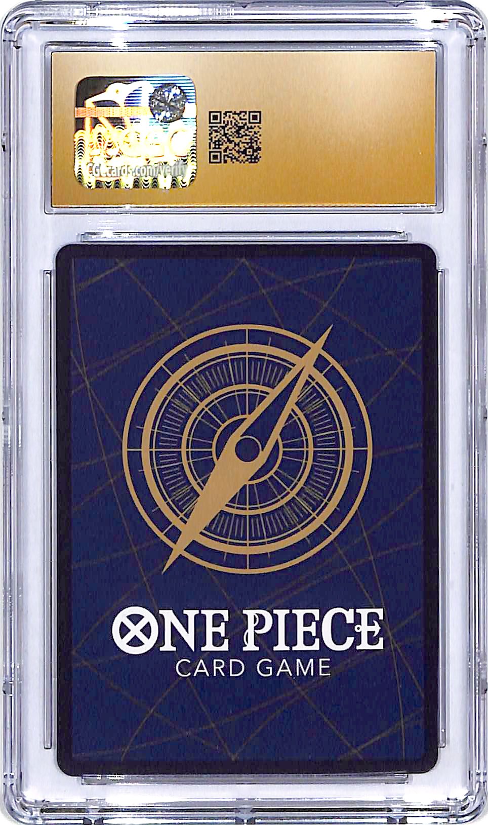 One Piece Japanese Promotional Cards V Jump October Issue OP07 Monkey D Luffy 109 CGC 10 Pristine