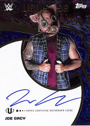 2025 Topps Universe WWE Joe Gacy Auto Autograph Blue /199