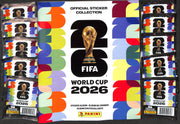 2026 FIFA World Cup Sticker Book - (10) Sticker Pack Combo