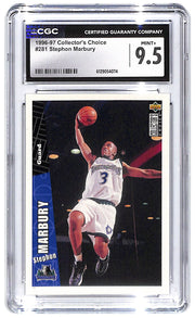 1996-97 Stephon Marbury Collector's Choice #281 CGC Mint Plus 9.5