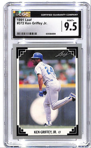 1991 Leaf Ken Griffey Jr #372 CGC 9.5 Mariners