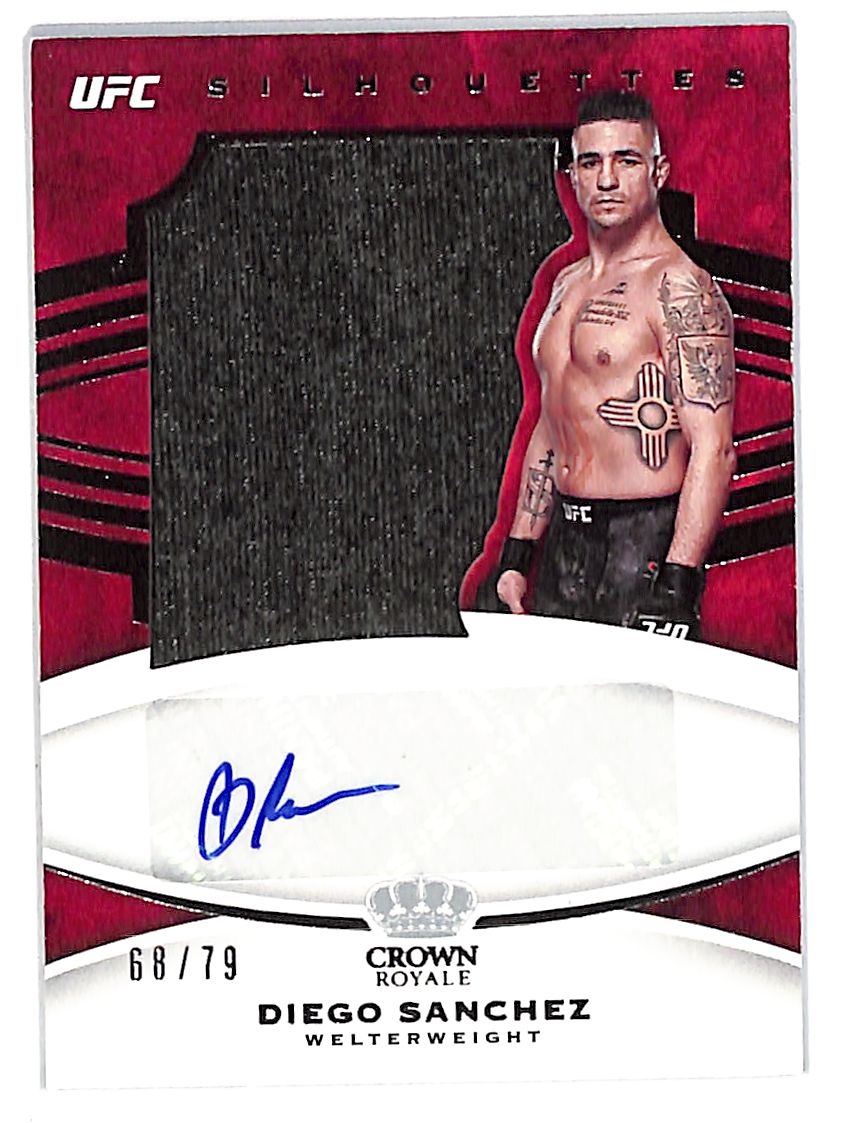 2021 Chronicles UFC Diego Sanchez Crown Royale Auto Autograph Patch Relic /79