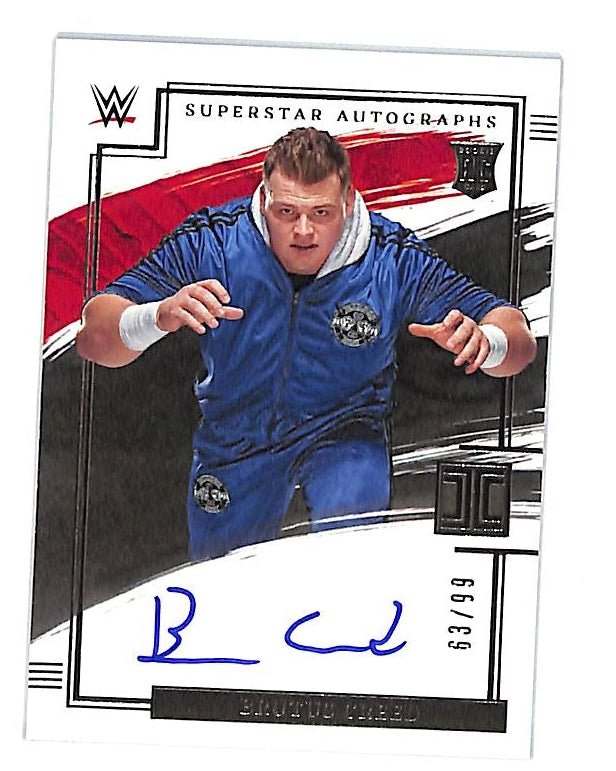 2022 Impeccable Brutus Creed Auto Autograph Rookie RC Superstar /99