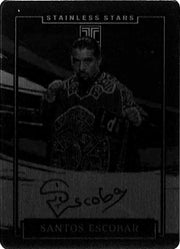 2022 Impeccable Santos Escobar Auto Autograph Blue Stainless Stars /75