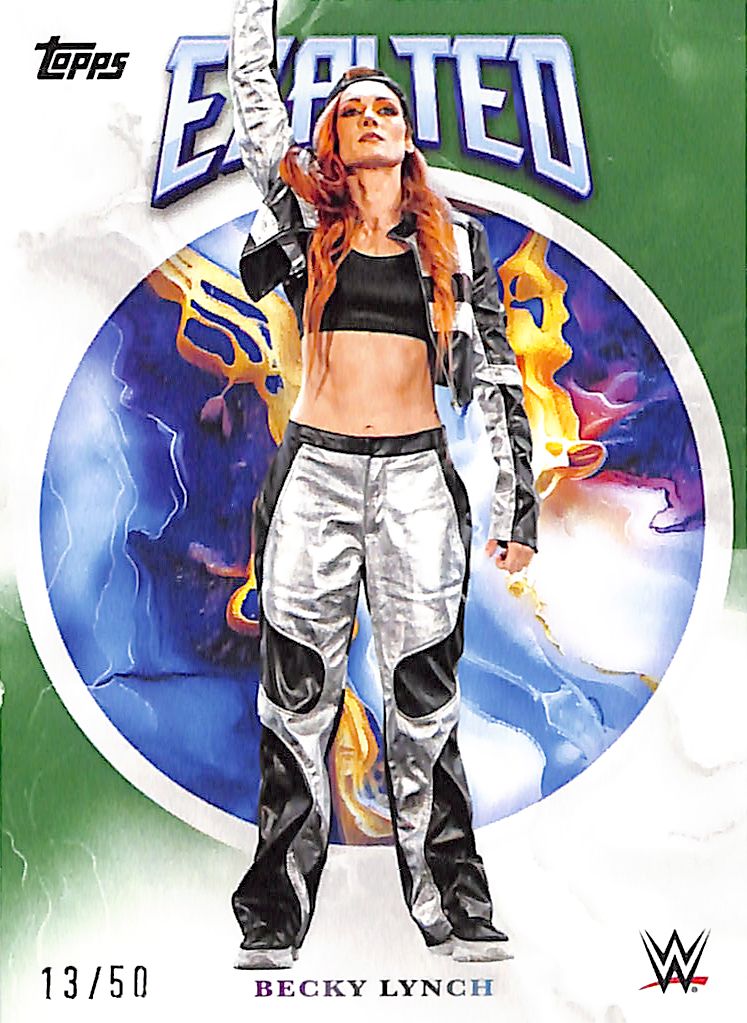 2025 Topps Exalted WWE Becky Lynch Green /50