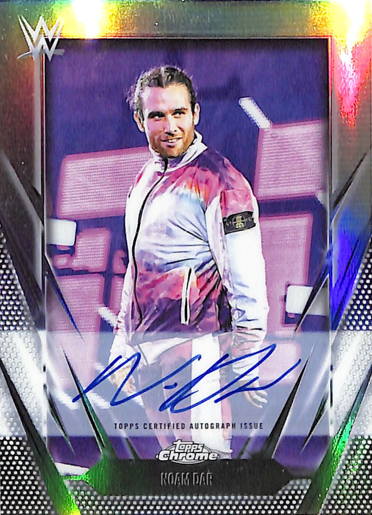 2026 Topps Chrome WWE Noam Dar Auto Autograph Refractor