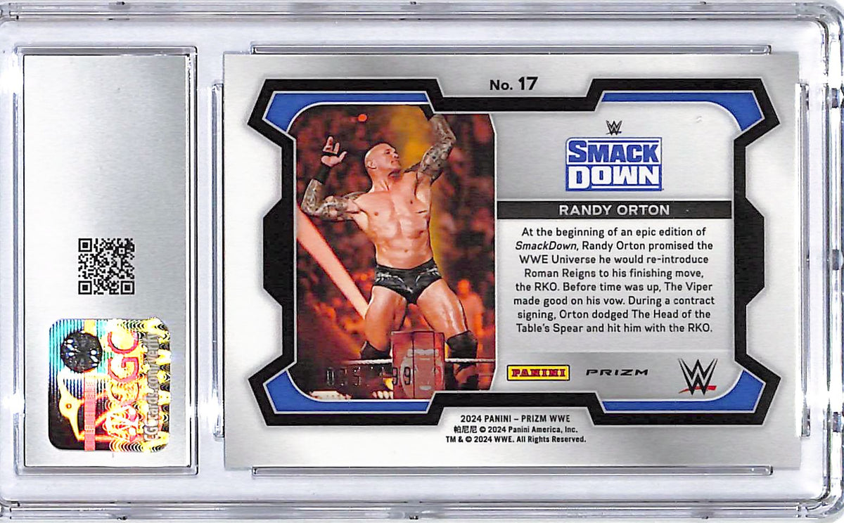 2024 Prizm WWE Randy Orton Premium Box Set Pandora /199 CGC 10