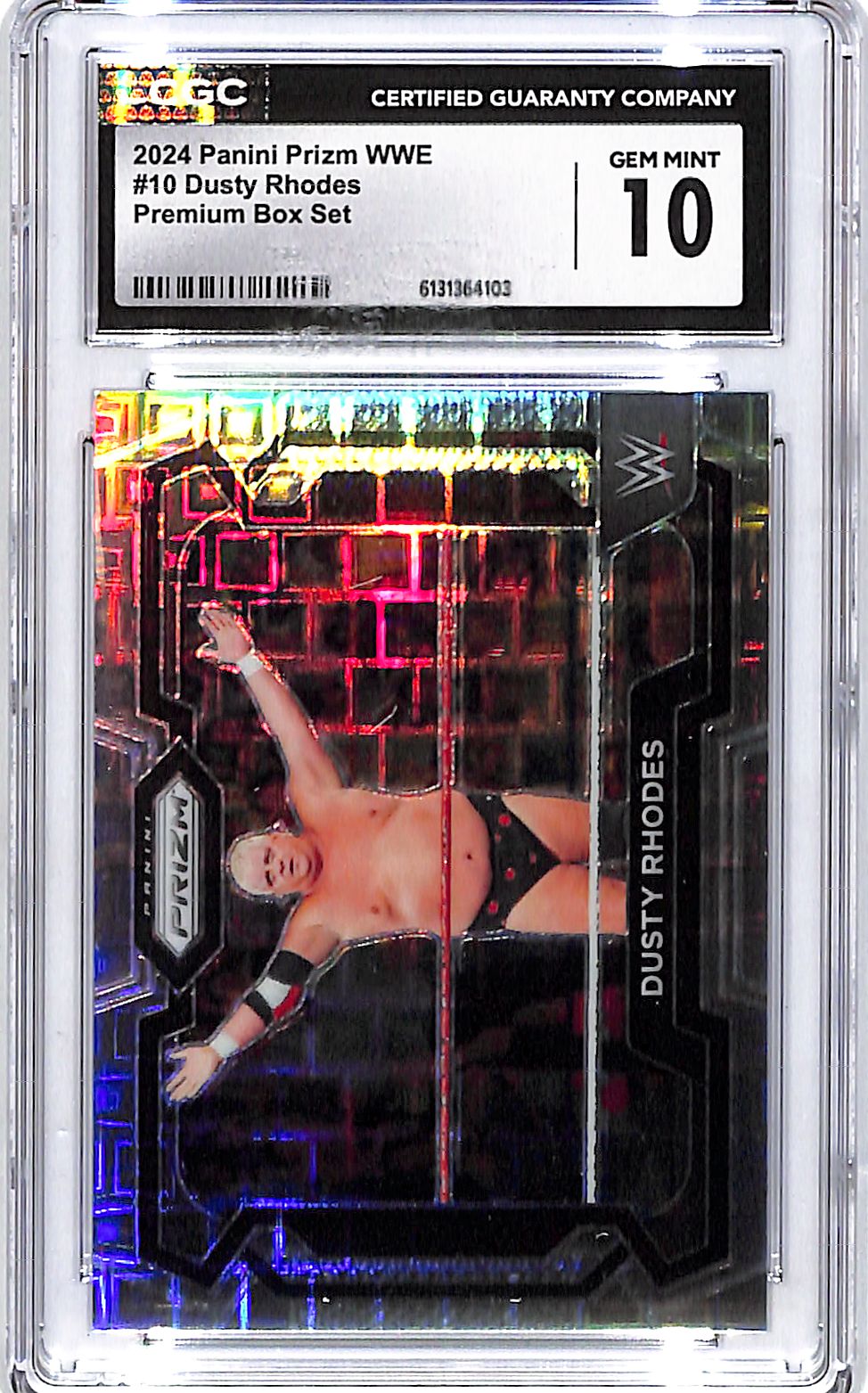 2024 Prizm WWE Dusty Rhodes Premium Box Set Pandora /199 CGC 10