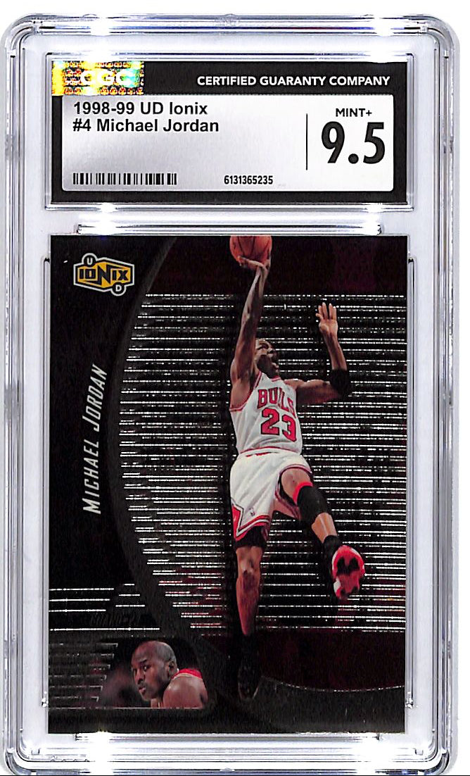 1998-99 UD Ionix Michael Jordan #4 CGC 9.5 Bulls