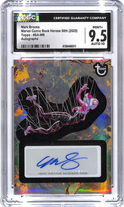 2025 Topps Marvel Comic Book Heroes 50th Mark Brooks Auto Autograph CGC 9.5