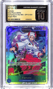 One Piece Carrying on His Will OP13 Yamato 054 CGC 10 Pristine