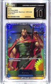 One Piece Premium Booster Best Vol 2 OP10 Kyros 046 CGC 10 Pristine