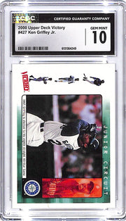 2000 Upper Deck Victory Ken Griffey Jr #427 CGC 10 Mariners
