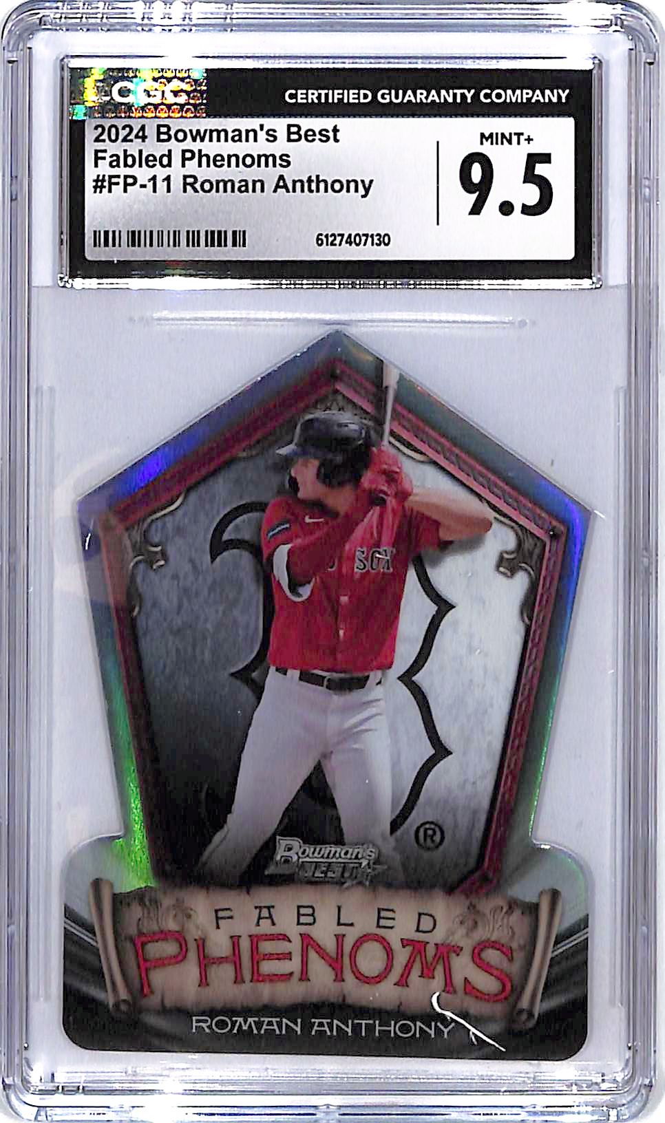 2024 Bowmans Best Roman Anthony Fabled Phenoms Rookie RC CGC 9.5 Red Sox