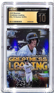 2025 Bowman Chrome Konnor Griffin Greatness Loading Rookie RC CGC 10 Pristine
