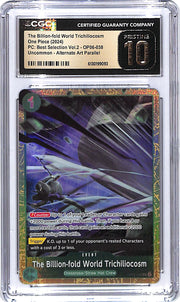 One Piece PC Best Selection Vol 2 The Billion-Fold World Trichiliocosm Alternate Art CGC 10 Pristine