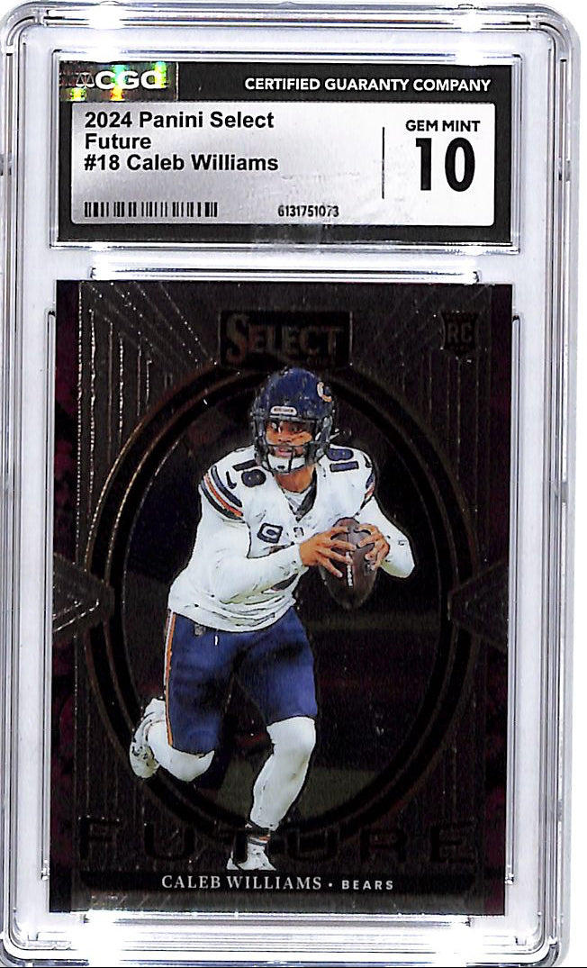 2024 Select Caleb Williams Future Rookie RC #18 CCG 10 Bears