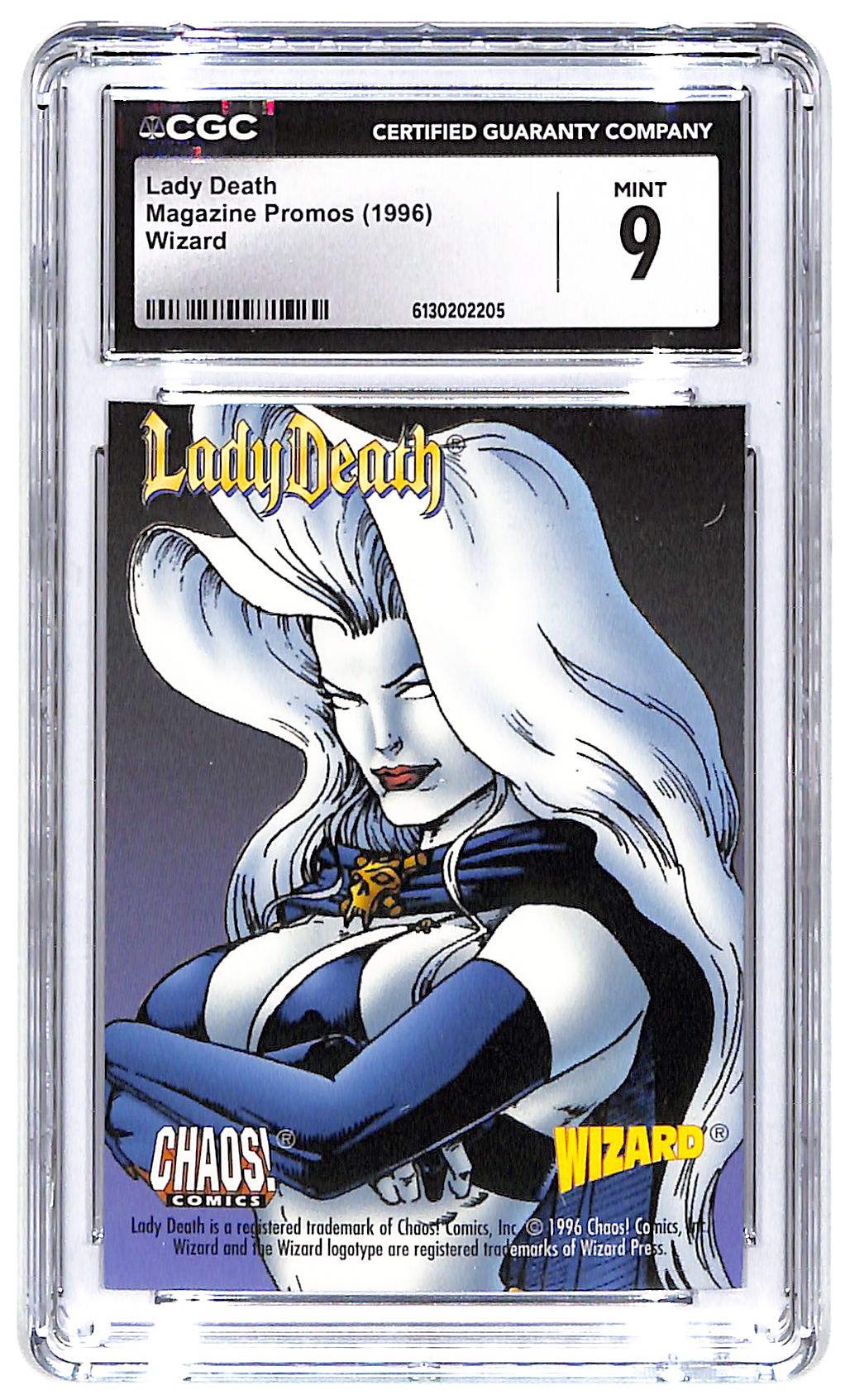 1996 Wizard Lady Death Magazine Promos CGC Mint 9