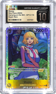 One Piece Carrying on His Will OP13 Stussy 110 CGC 10 Pristine