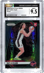 2024 Prizm WNBA Caitlin Clark Rookie RC Green #22 CGC 9.5 Fever