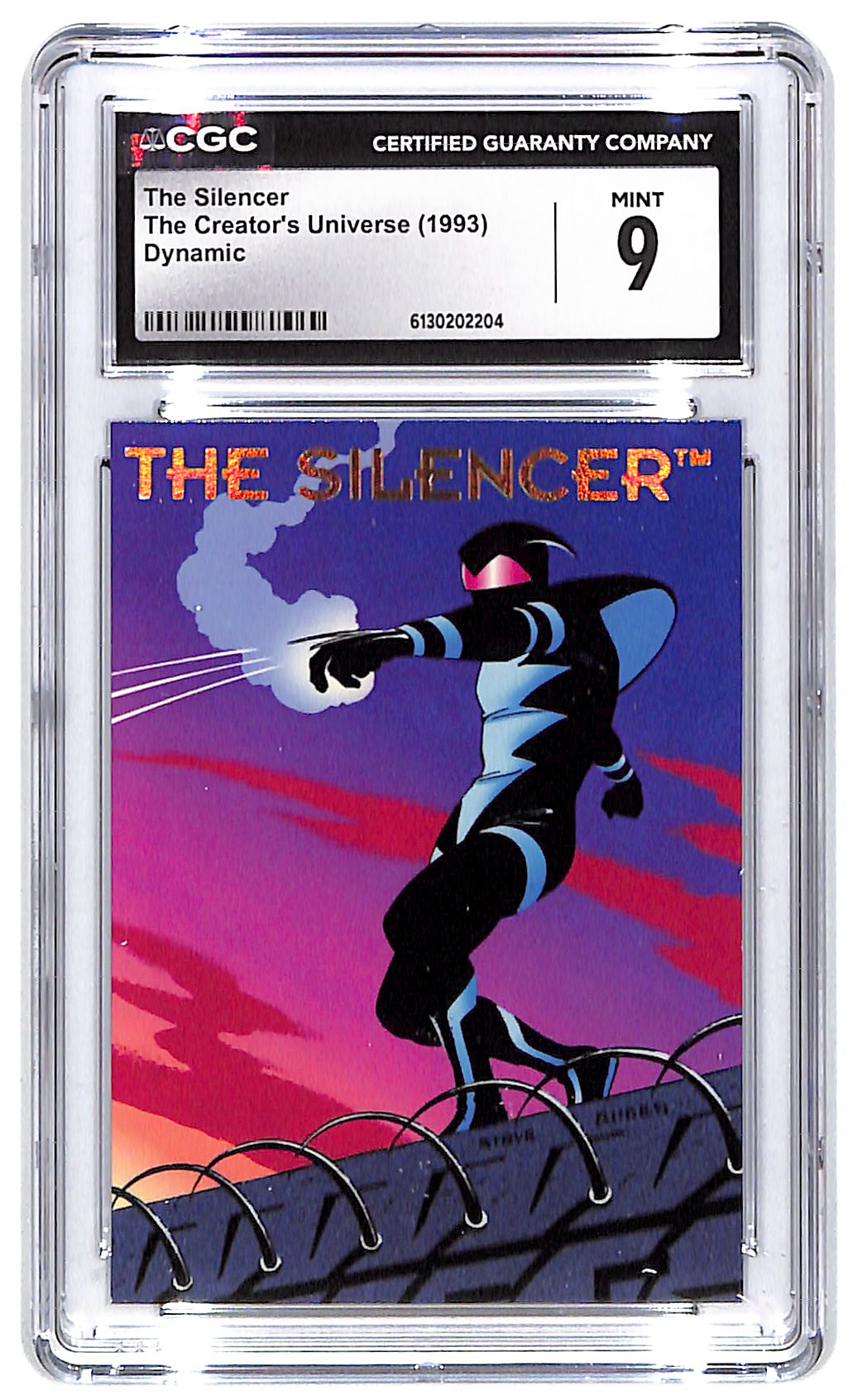 1993 The Silencer The Creator's Universe Dynamic CGC Mint 9
