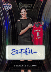 2025 Select WNBA Stefanie Dolson Auto Autograph Draft Selections Silver Mystics