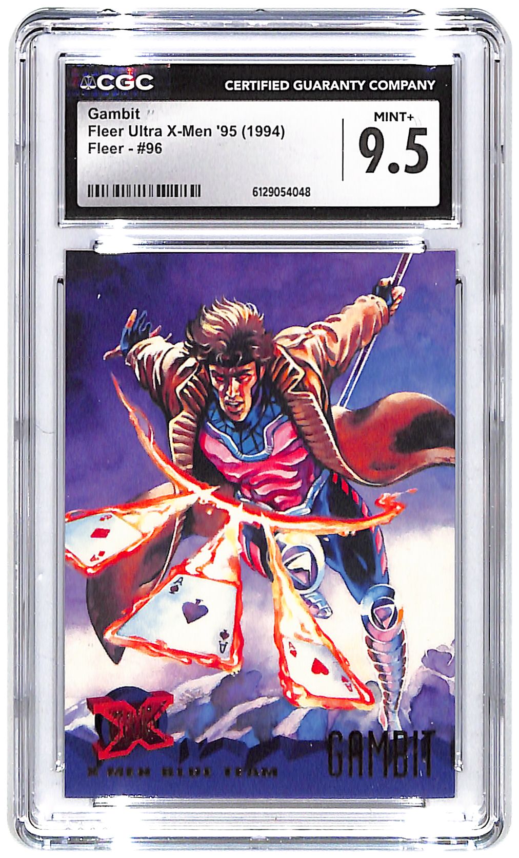 1994 Gambit Fleer Ultra X-Men '95 #96 CGC Mint Plus 9.5