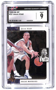 1995-96 Jason Kidd Upper Deck SP #32 CGC Mint 9