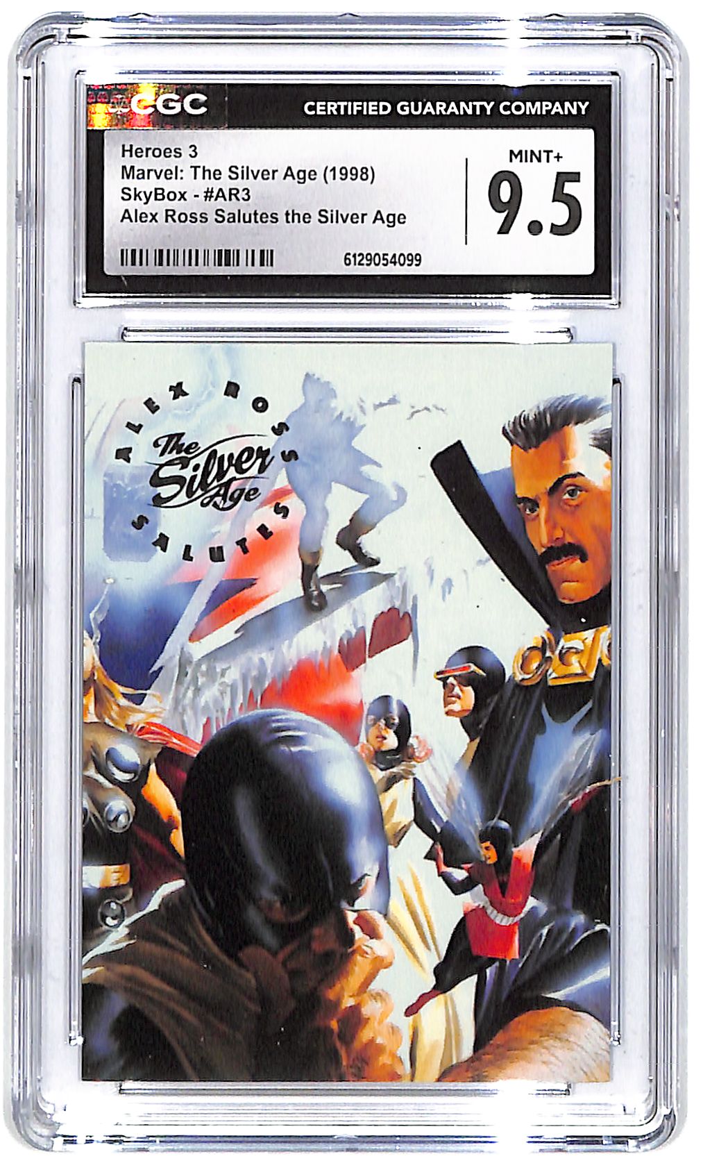 1998 Heroes 3 Marvel: The Silver Age Skybox #AR3 CGC Mint Plus 9.5