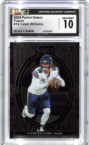 2024 Select Caleb Williams Future Rookie RC #18 CGC 10 Bears