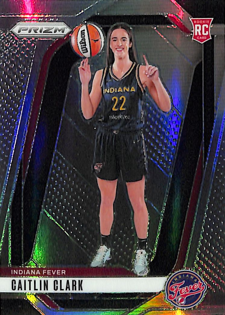 2024 Prizm WNBA Caitlin Clark Rookie RC Silver Fever #145