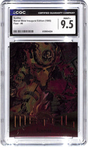 1995 Sunfire Fleer Marvel Metal Inaugural Edition #8 CGC Mint Plus 9.5
