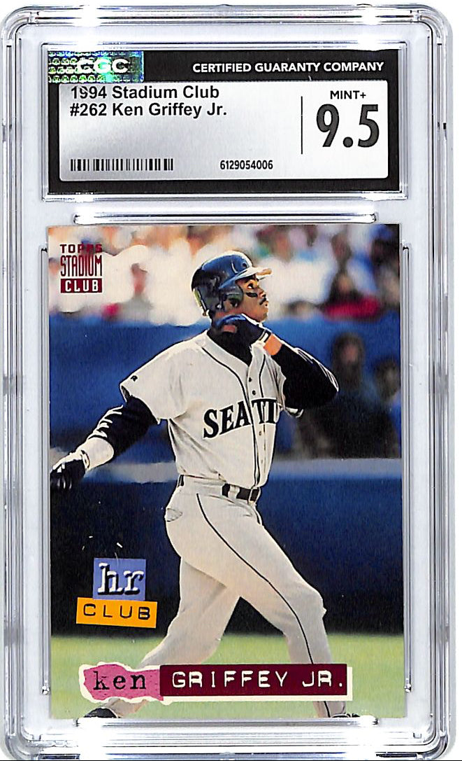1994 Stadium Club Ken Griffey Jr #262 CGC 9.5 Mariners