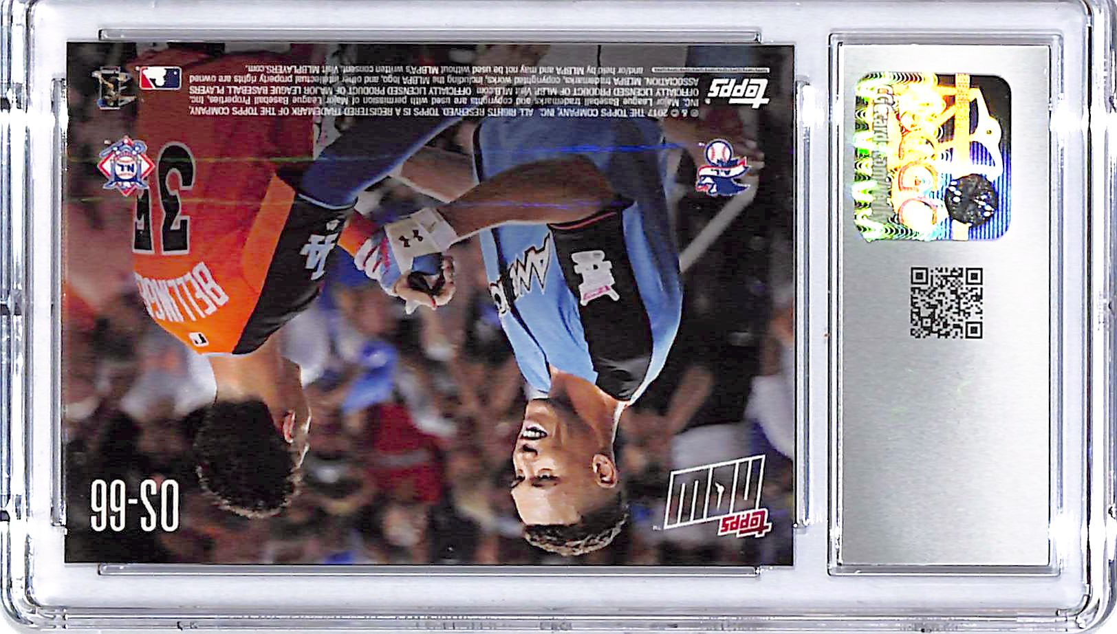 2017 Topps Now Aaron Judge Cody Bellinger Rookie RC CGC 10