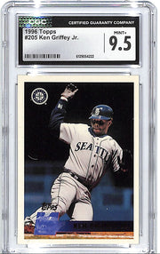 1996 Topps Ken Griffey Jr #205 CGC 9.5 Mariners