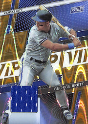 2026 Panini The National VIP George Brett Jersey Patch Relic Gold /20 Royals