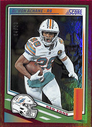 2025 Score De'Von Achane Red Zone /20 Dolphins