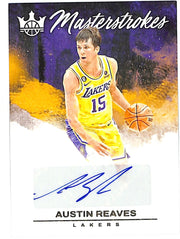 2023-24 Court Kings Austin Reaves Masterstrokes Auto Autograph /75 Lakers