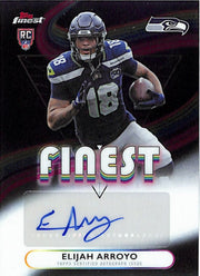 2025 Topps Finest Elijah Arroyo Auto Autograph Rookie RC Seahawks
