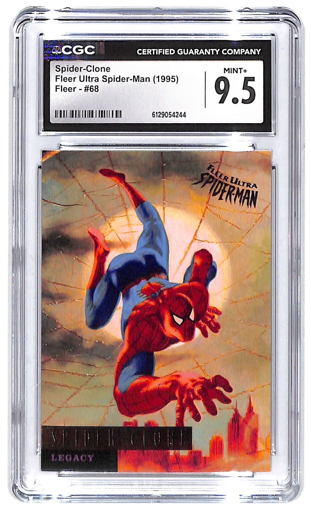 1995 Spider-Clone Fleer Ultra Spider-Man #68 CGC Mint Plus 9.5