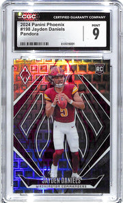 2024 Phoenix Jayden Daniels Rookie RC Pandora #198 CCG 9 Commanders