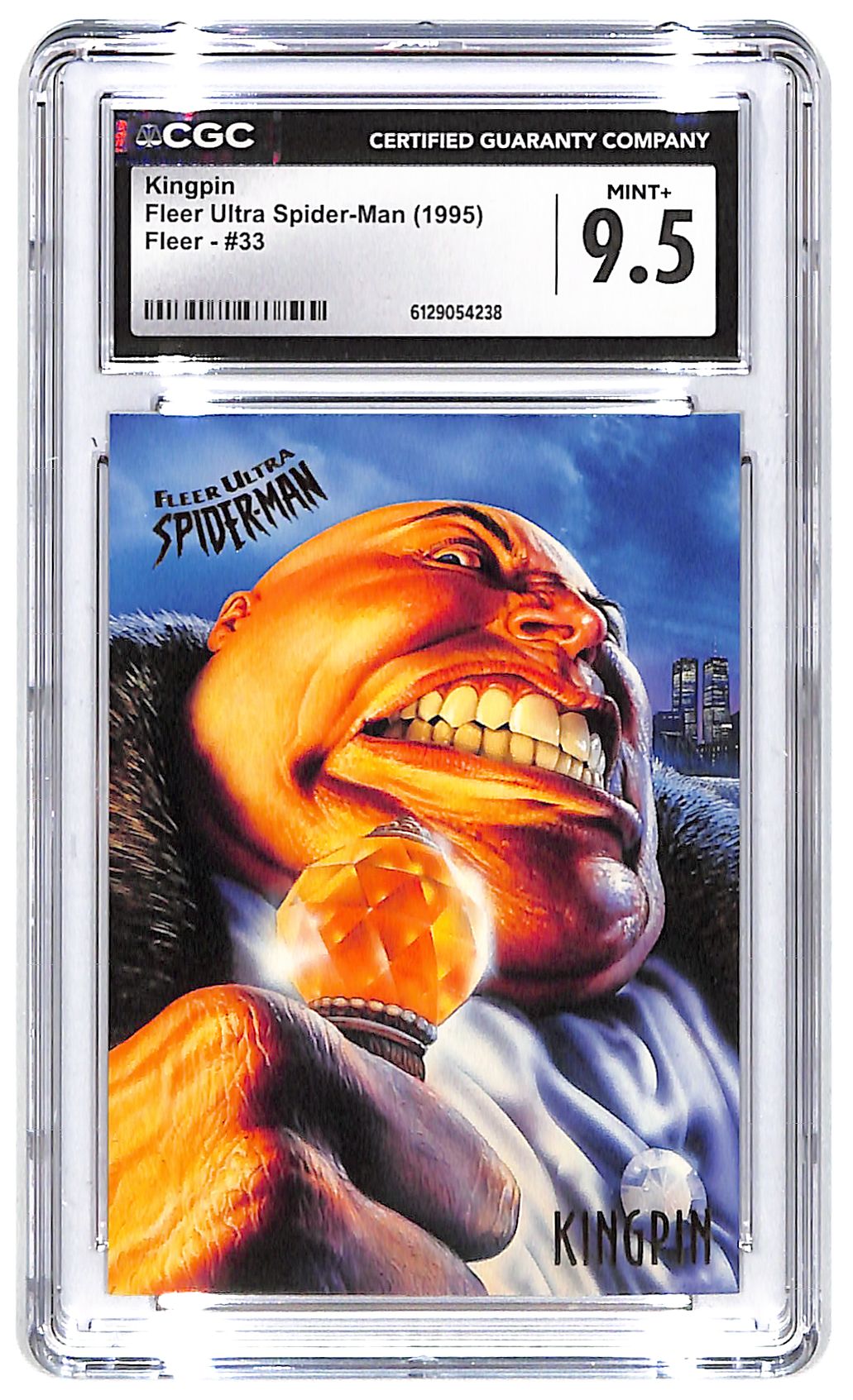 1995 Kingpin Fleer Ultra Spider-Man #33 CGC Mint Plus 9.5